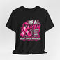 Real Men Support Breast Cancer Awareness Shirt | Men's Pink Ribbon Support Tee