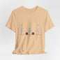 The Crispness of Cool Snow Season  Unisex Jersey Short Sleeve Tee