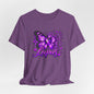Lupus Awareness Butterfly & Purple Ribbon Shirt | Purple Lupus Support Tee