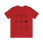 Things I Do In Accounting - Unisex Jersey Short Sleeve Tee - Black Letters