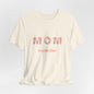 Mothers Day  - "Mom" Jersey Short Sleeve Tee black/Floral