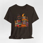 Too Ghoul for School Teacher Halloween Shirt, Black Cat Spooky Teacher Tee, Cute Halloween Classroom Graphic T-Shirt
