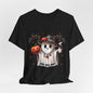 Halloween Ghost Tee, Fun Unisex Short Sleeve Shirt, Boo Boo Party Tee, Festive Autumn Apparel, Trick or Treat Shirt