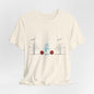 The Crispness of Cool Snow Season  Unisex Jersey Short Sleeve Tee