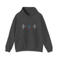Crispness of Cool Snow Season Unisex Heavy Blend™ Hooded Sweatshirt