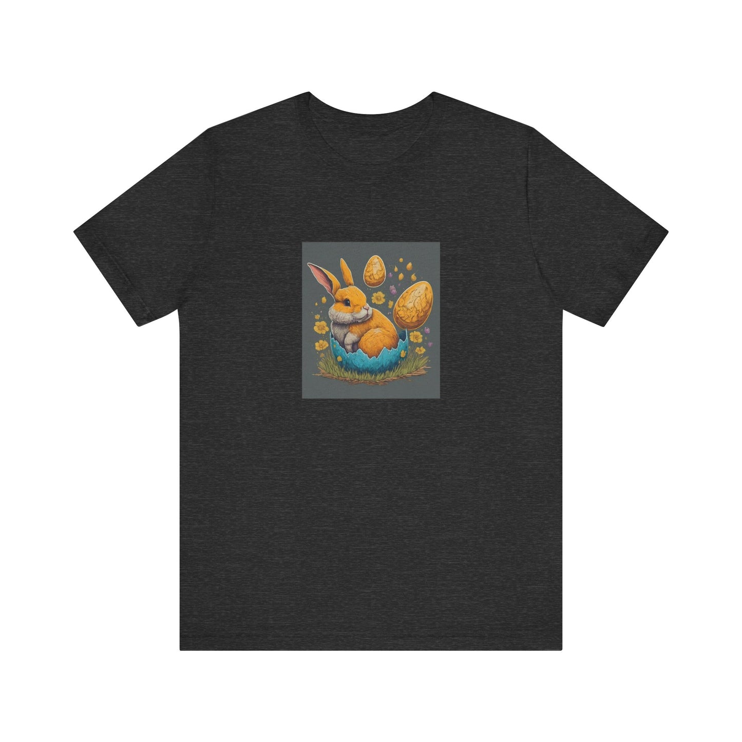 AI Bunny Egg - Unisex Jersey Short Sleeve Tee