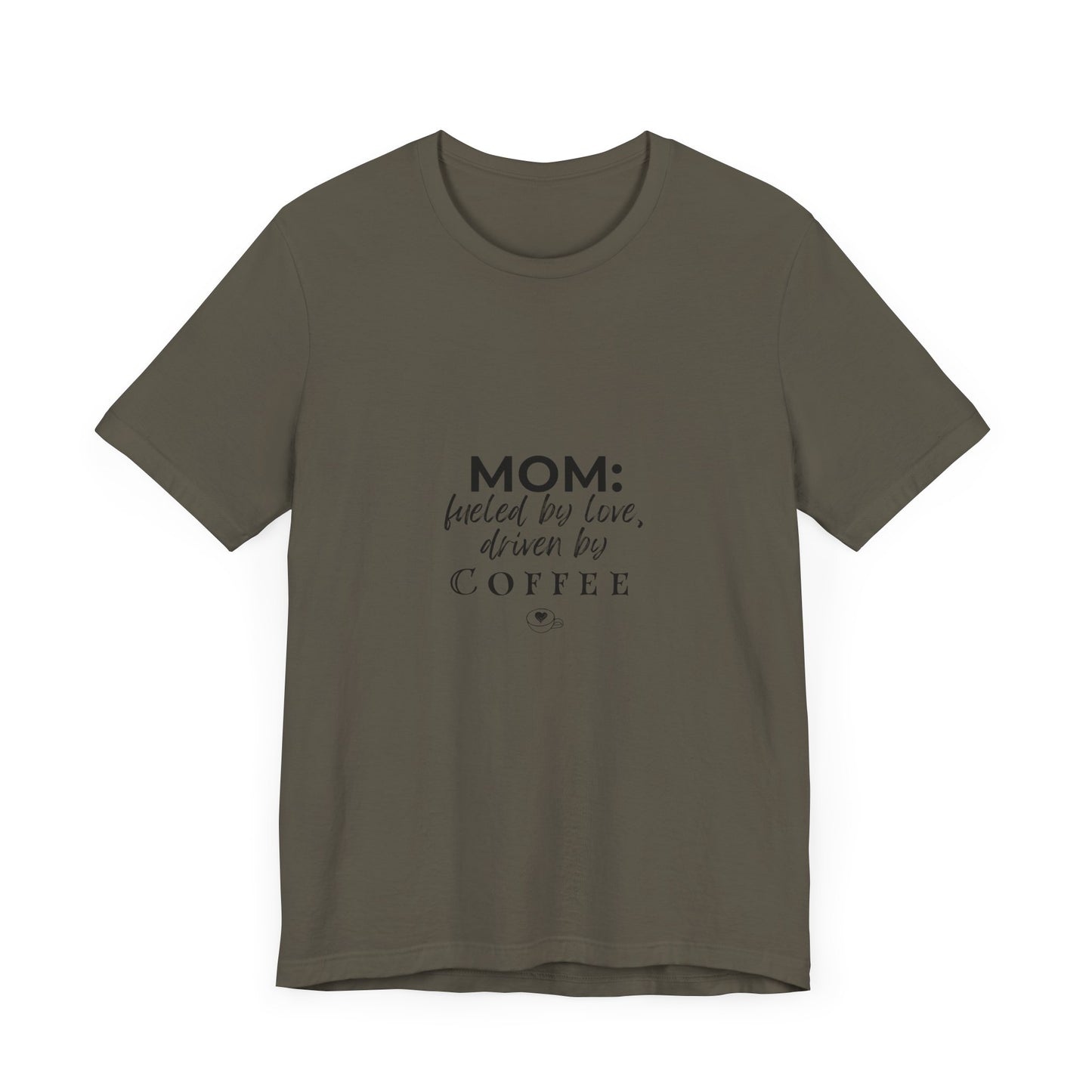 MOM - Unisex Jersey Short Sleeve Tee - Black Lettering