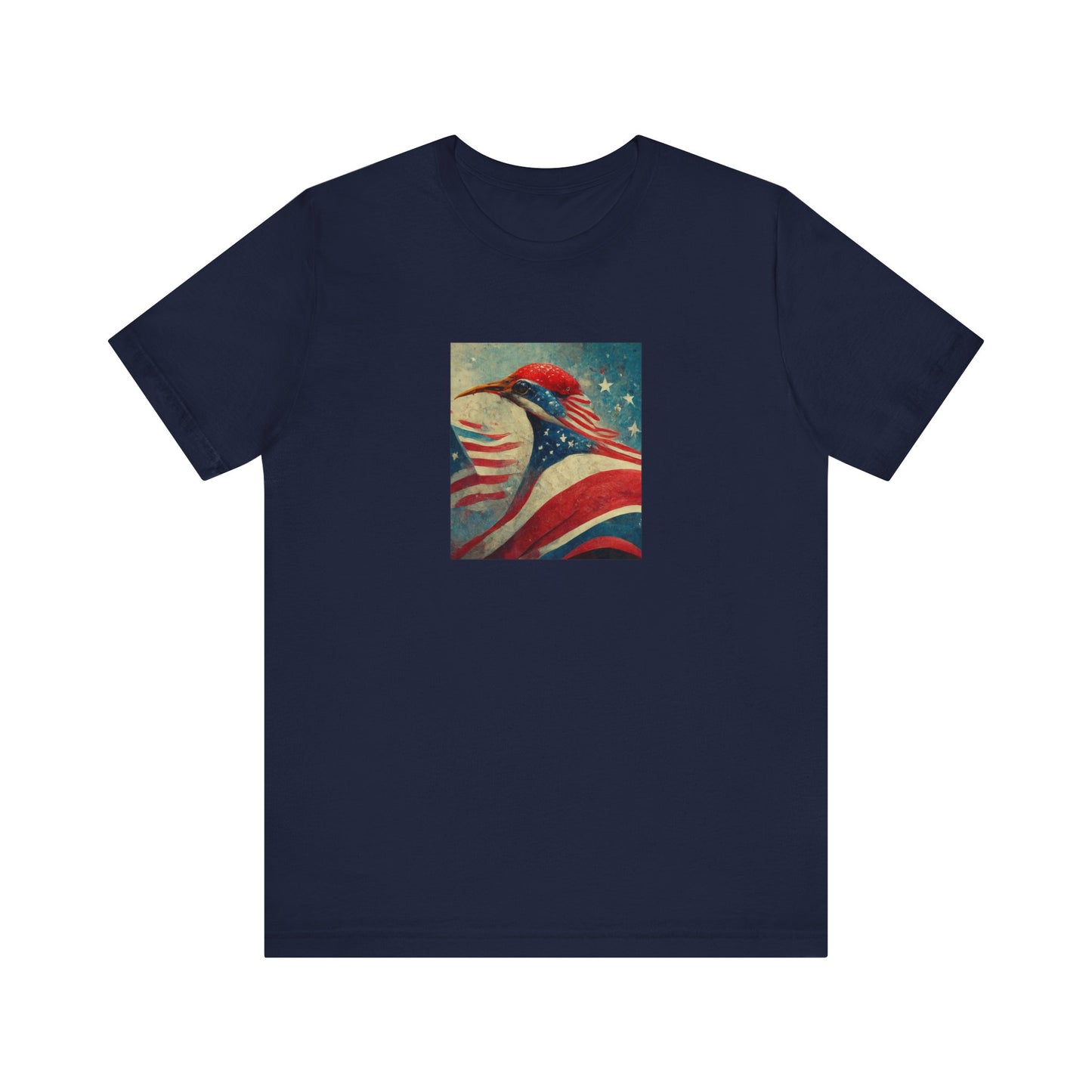 AI American Birdie - Unisex Jersey Short Sleeve Tee