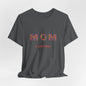 Mothers Day  - "Mom" Jersey Short Sleeve Tee black/Floral