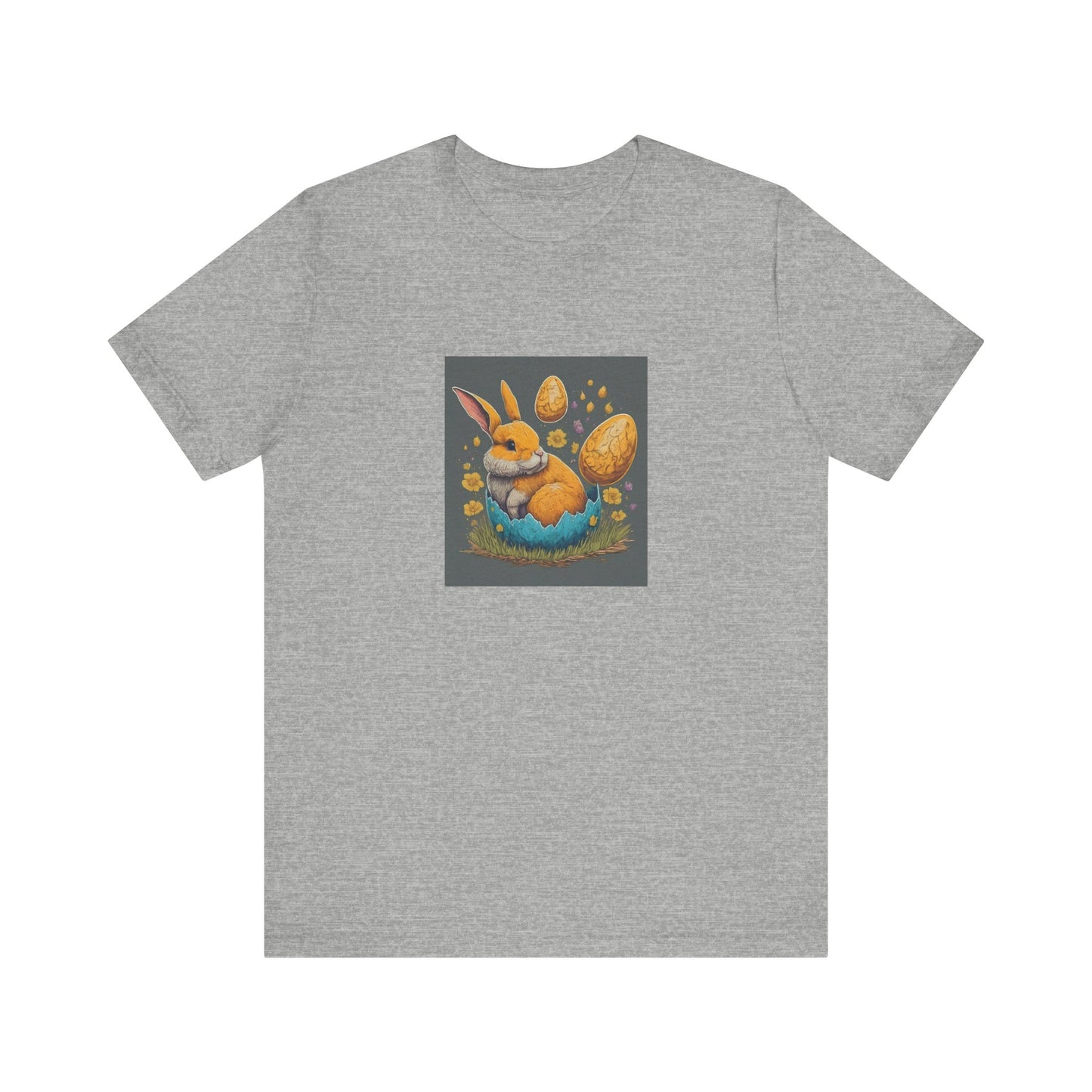 AI Bunny Egg - Unisex Jersey Short Sleeve Tee