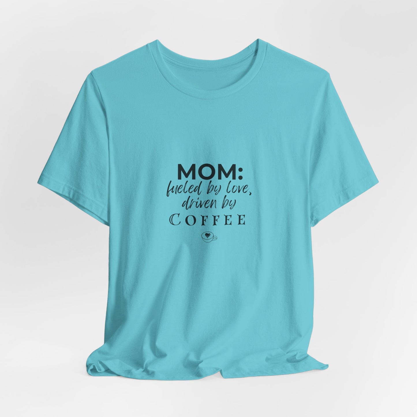 MOM - Unisex Jersey Short Sleeve Tee - Black Lettering