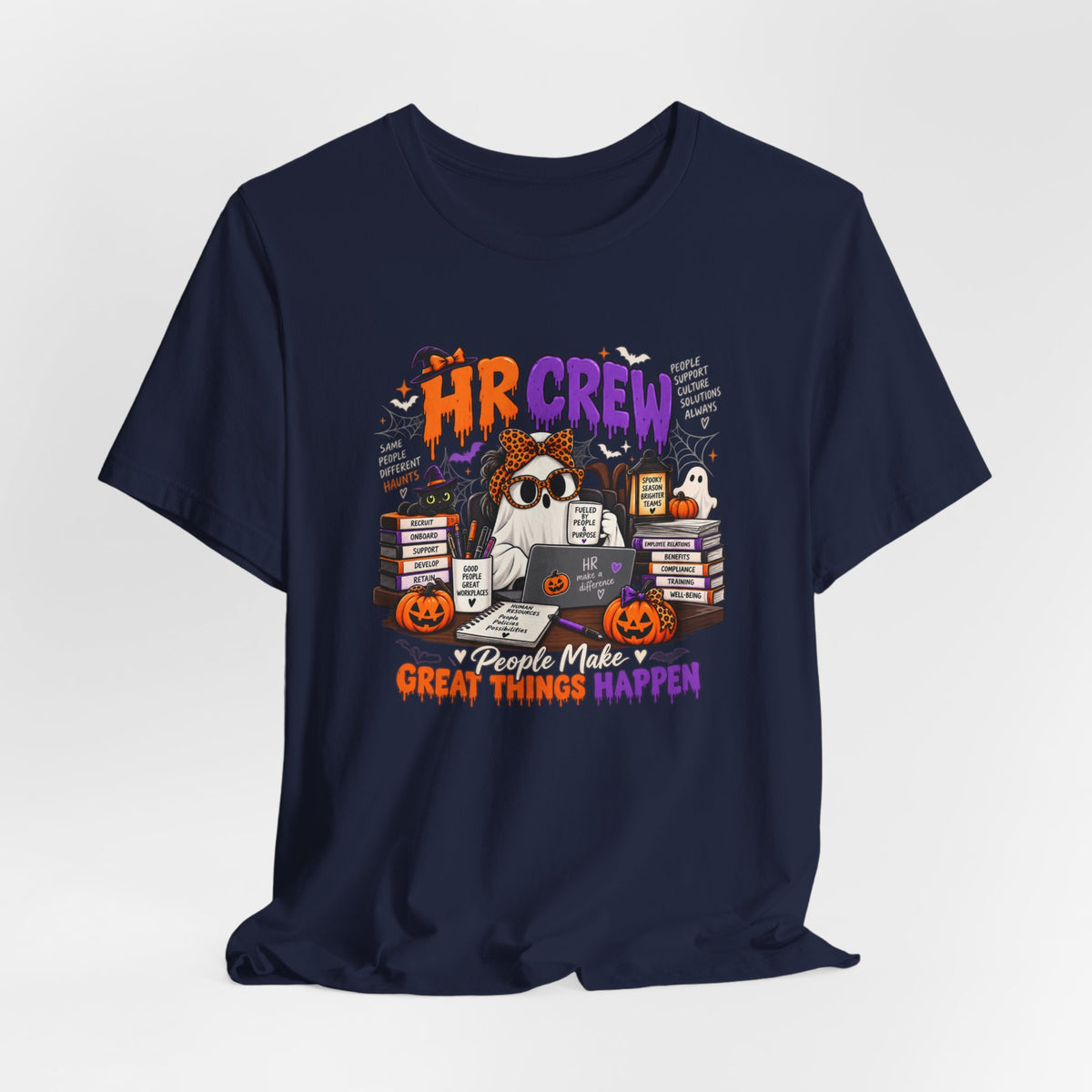 Tee - HR Crew Halloween Shirt – People Make Great Things Happen Human Resources Tee