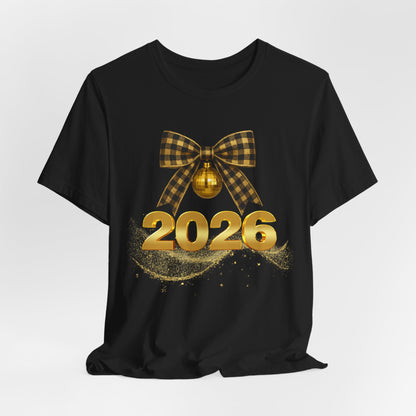 2026 Golden Ornament Tee — New Year Celebration T-Shirt
