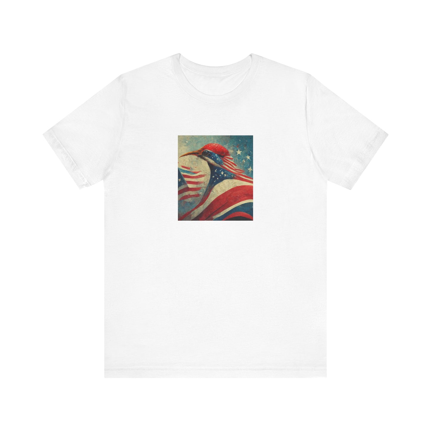 AI American Birdie - Unisex Jersey Short Sleeve Tee