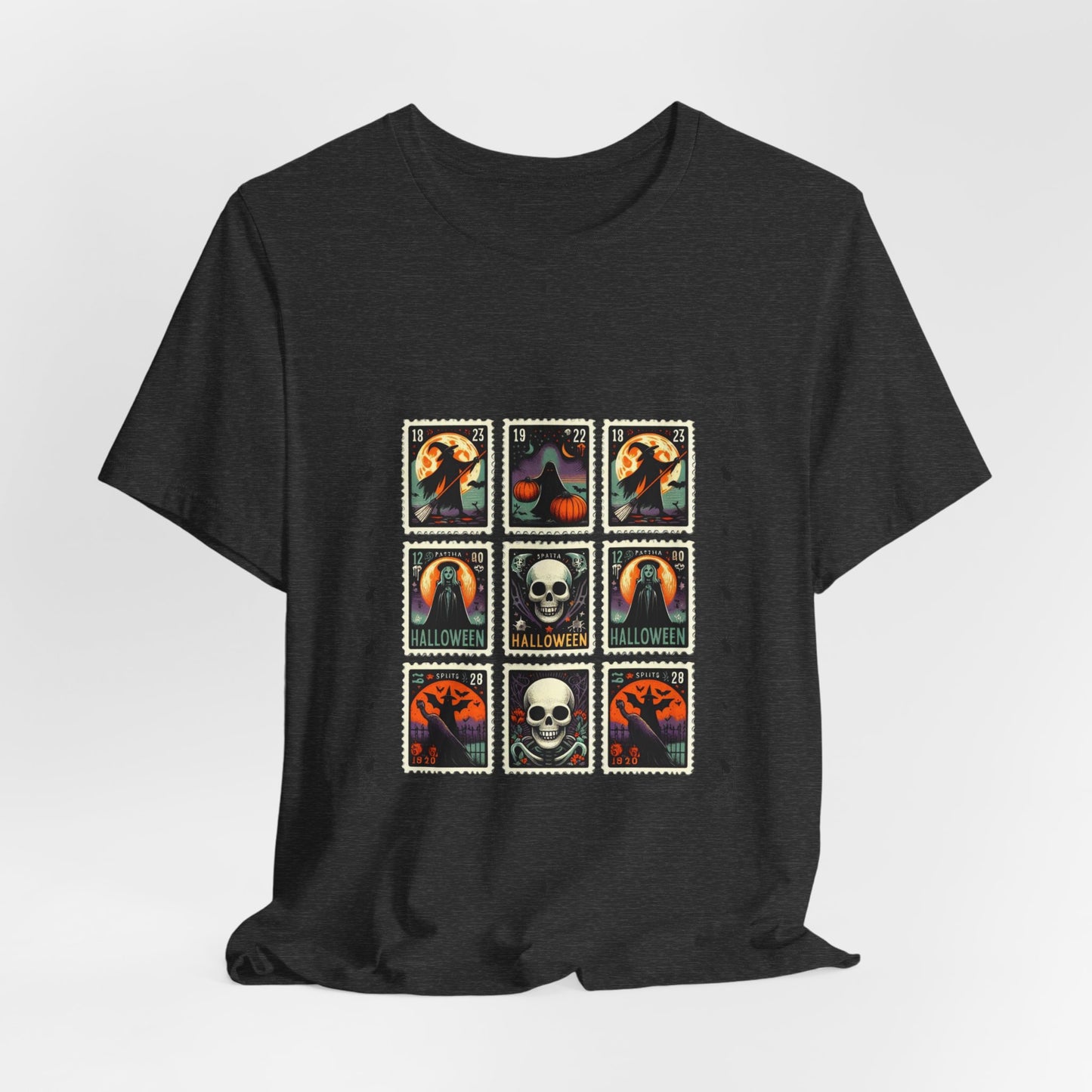 Gothic Art Tee, Unisex Graphic T-Shirt, Vintage Aesthetic Shirt, Halloween Gift, Spooky Fashion