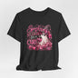 Spooky Season for a Cure Shirt | Breast Cancer Awareness Halloween Ghost Tee | Pink Ribbon Witch Shirt