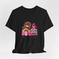 Fueled by Hope Breast Cancer Awareness Shirt | Pink Ribbon Tee - Blond Woman