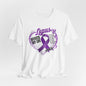 Lupus Affects My Life But Doesn’t Define Me Shirt | Purple Ribbon Lupus Awareness Tee