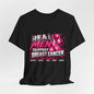 Breast Cancer Support Tee — "Real Men Support Breast Cancer Awareness"