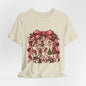 Tis The Season Christmas Bow & Ornament Tee